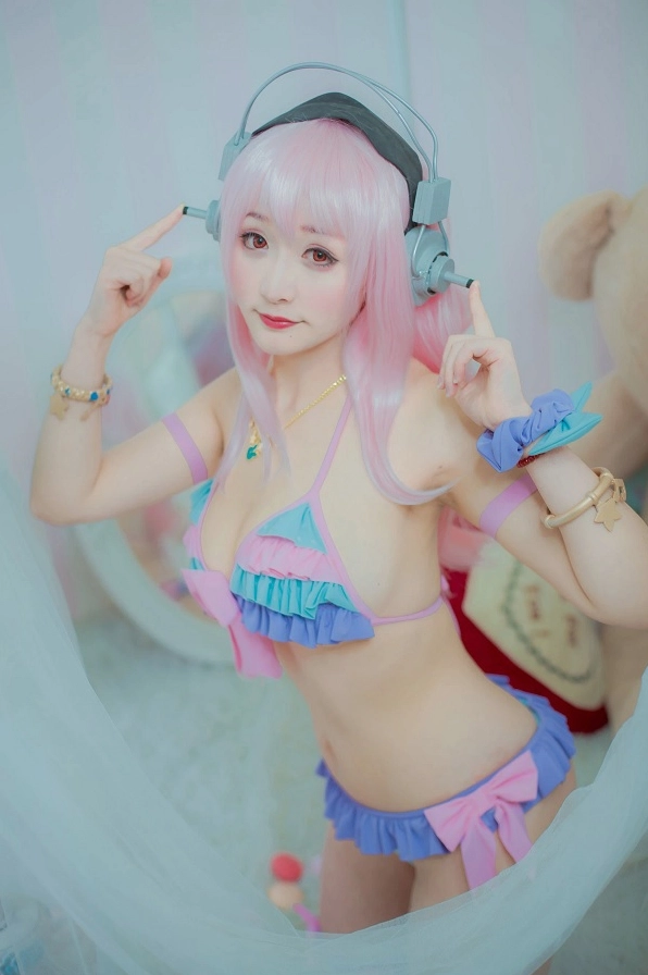 Bộ ảnh cosplay Super Sonico 9