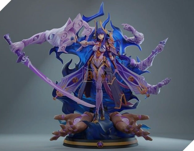 Bức tượng dáng đẹp của Raiden Shogun