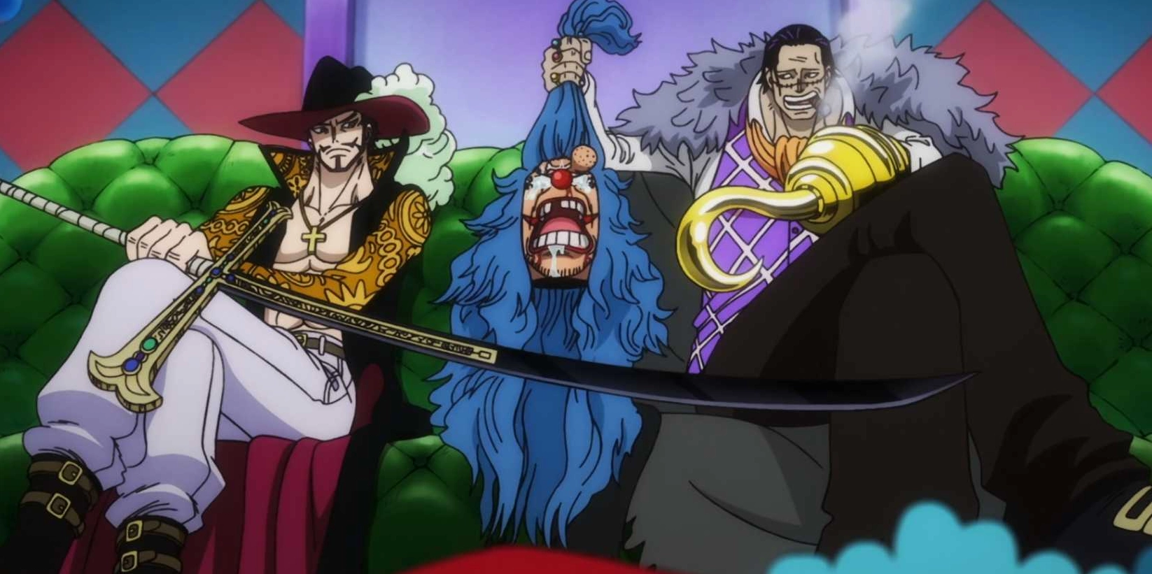 Các nhân vật One Piece có liên quan đến cựu Thất Vũ Hải