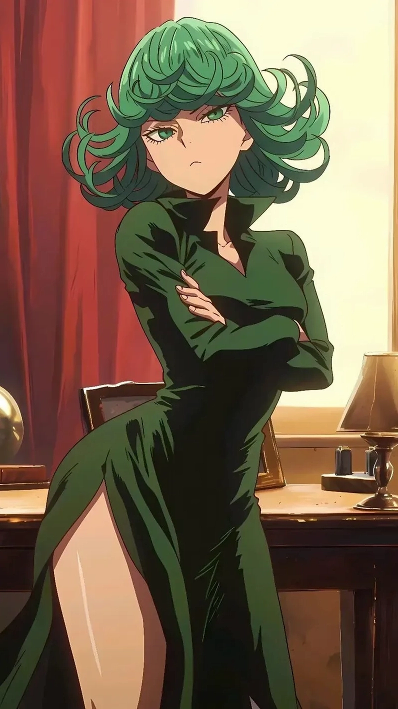Chiều cao ấn tượng của nhân vật Tatsumaki