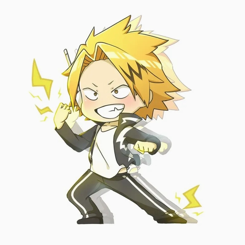 Denki Kaminari chibi dễ thương không thể cưỡng lại
