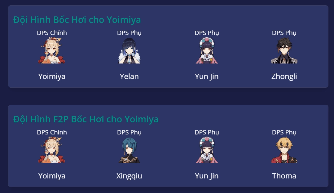 Yoimiya Là Ai? Hé Lộ Toàn Diện Về Nữ Hoàng Mùa Hè Genshin Impact Đội hình Yoimiya