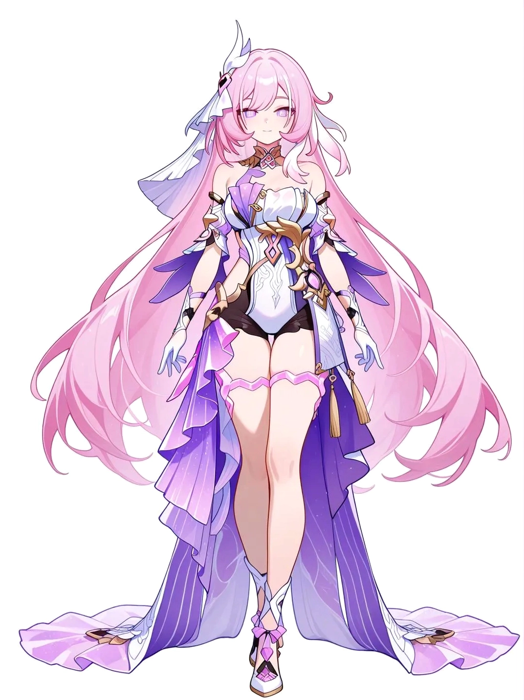 Elysia trong Honkai Impact 3rd với vẻ ngoài ấn tượng