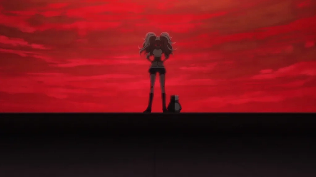 Junko Enoshima là Ai? Giải Mã Kẻ Chủ Mưu Đằng Sau Thảm Họa Danganronpa Enoshima Junko with monokuma