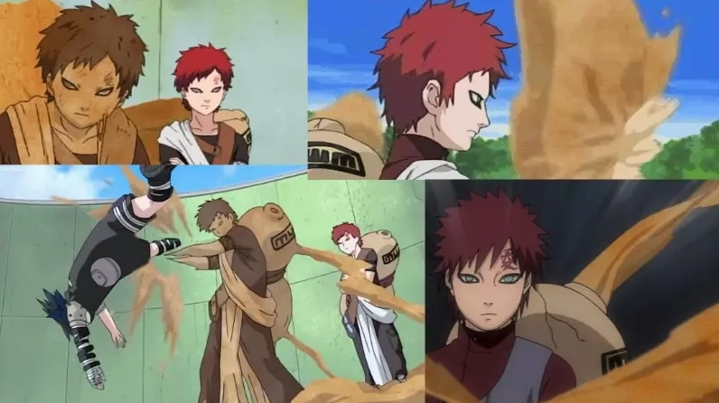Gaara điều khiển cát