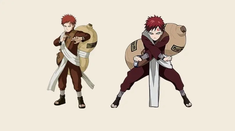 Gaara ở tuổi 12 -13