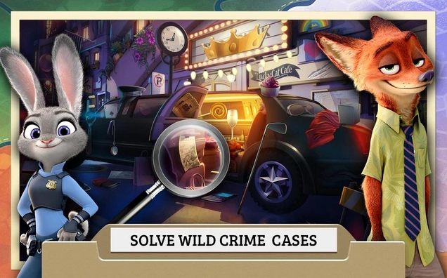 Game đậm chất trí tuệ Zootopia Crime Files: Hidden Object lấy bối cảnh từ bộ phim hoạt hình này
