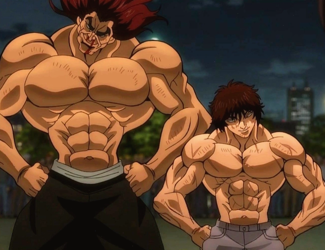 Hanma Baki và Hanma Yujiro