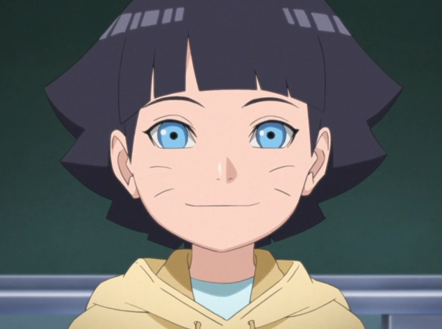 Himawari Uzumaki lúc nhỏ với vẻ ngoài đáng yêu
