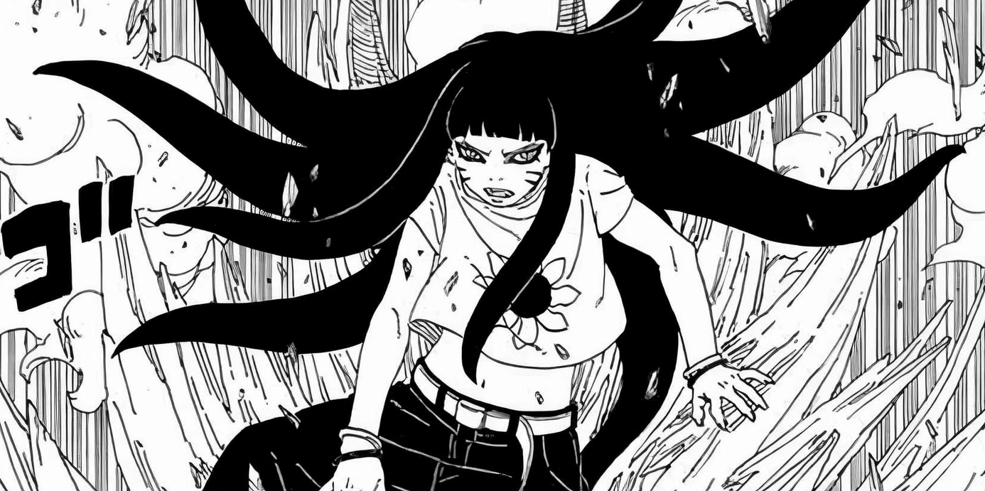 Himawari Uzumaki sử dụng sức mạnh Kurama trong trận chiến