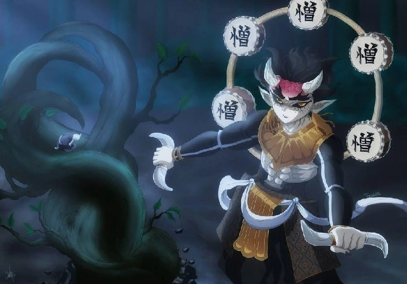 Thượng Huyền Tứ Hantengu Là Ai? Hé Lộ Sức Mạnh & Nguồn Gốc Bí Ẩn Hình ảnh Hantengu trong Kimetsu No Yaiba