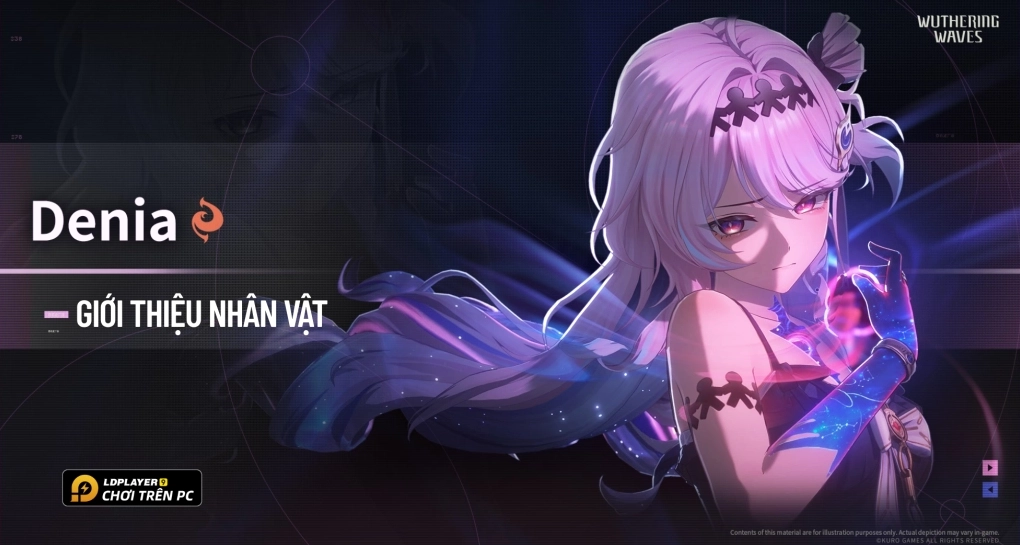Hướng dẫn Build Denia Wuthering Waves chuẩn nhất