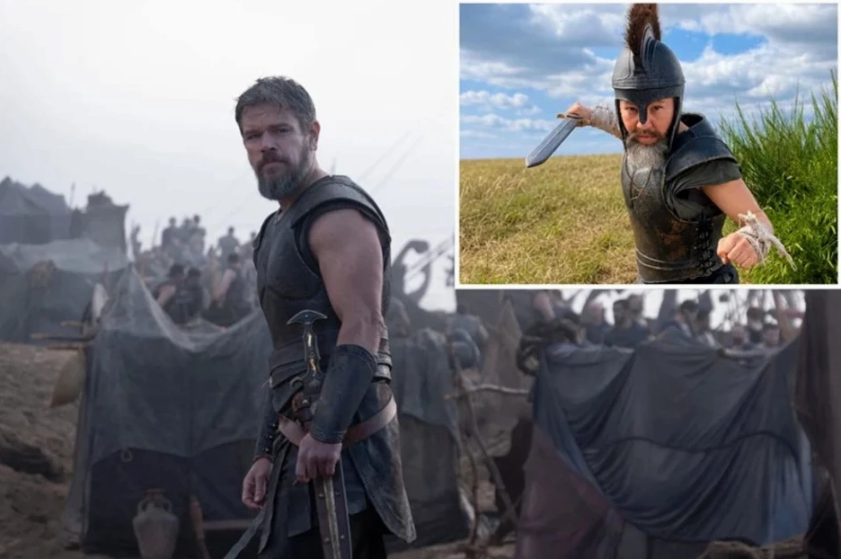 Matt Damon Tiết Lộ Diễn Viên Đóng Thế Nữ Gây Bất Ngờ Trong The Odyssey