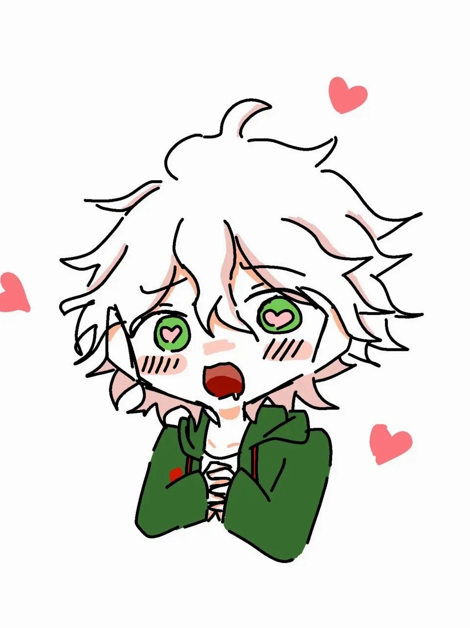 Nagito Komaeda là ai? Giải mã tài năng và tâm lý phức tạp của "May Mắn Tối Thượng" Nagito Komaeda trong một khoảnh khắc biểu cảm