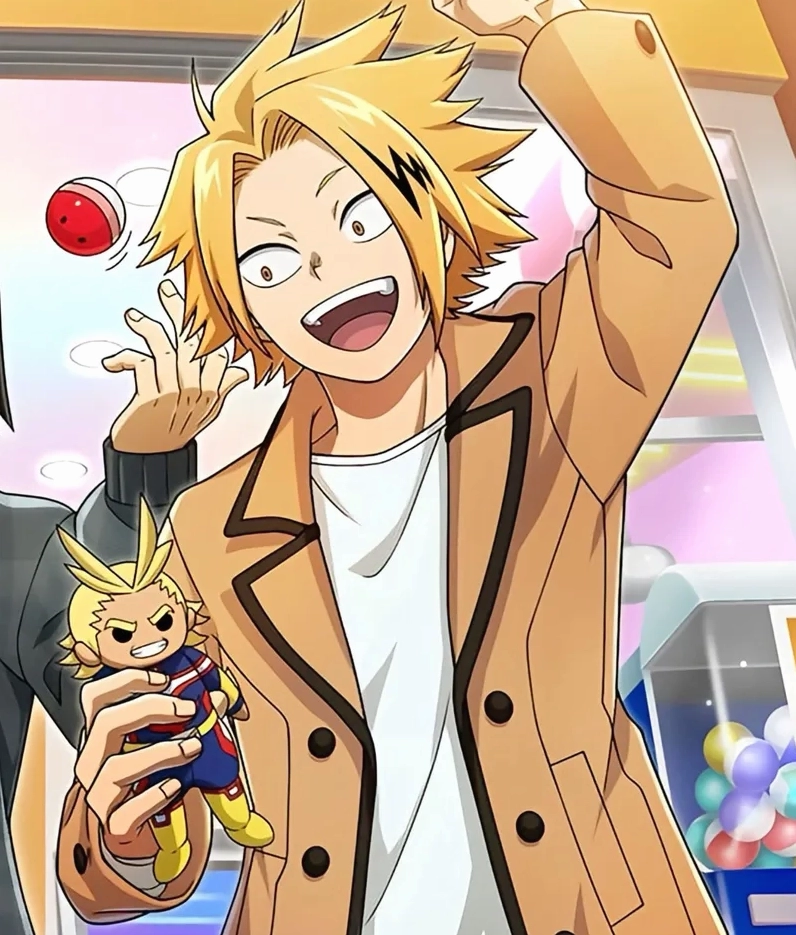 Nụ cười bùng nổ năng lượng của Denki Kaminari anime khiến ai cũng phải yêu thích