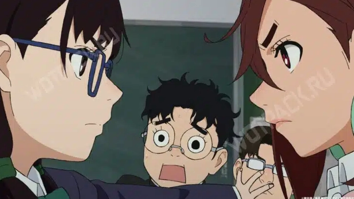 Rin Sawaki tranh luận với Momo Ayase