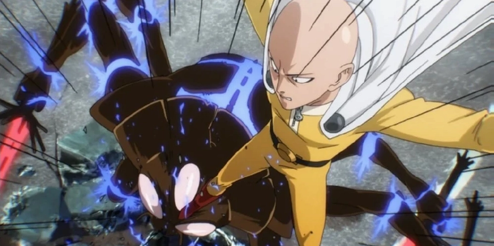 Saitama là ai? Giải mã siêu anh hùng mạnh nhất thế giới One-Punch Man Saitama trong tư thế chiến đấu