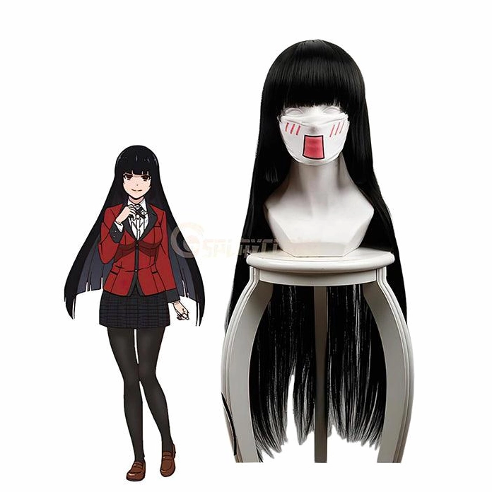 Tóc giả cosplay Yumeko Jabami từ Kakegurui (ảnh bìa)