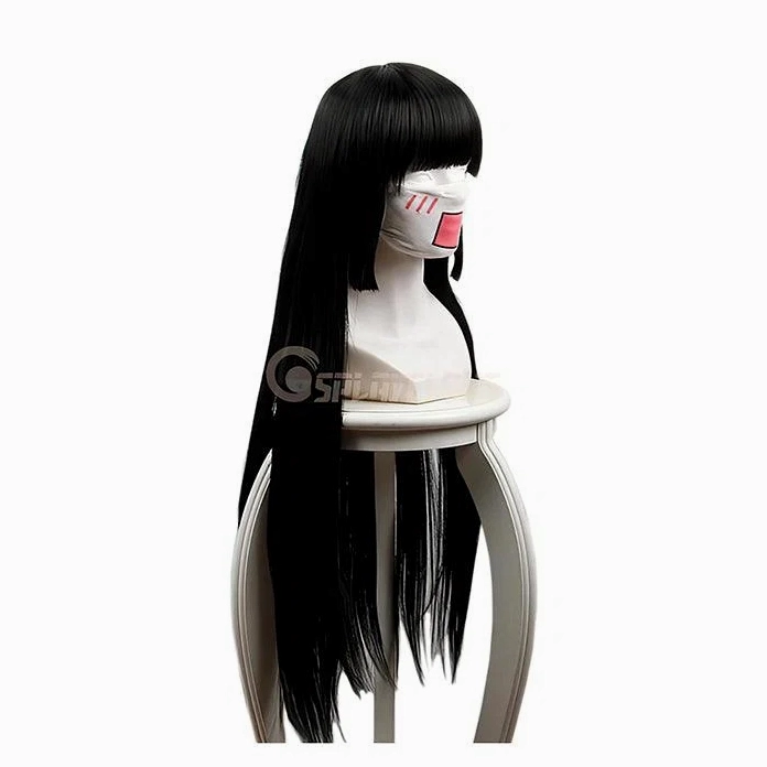 Tóc giả cosplay Yumeko Jabami từ Kakegurui (ảnh chụp cạnh)