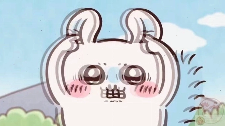 Usagi Chiikawa meme ngáo ngơ