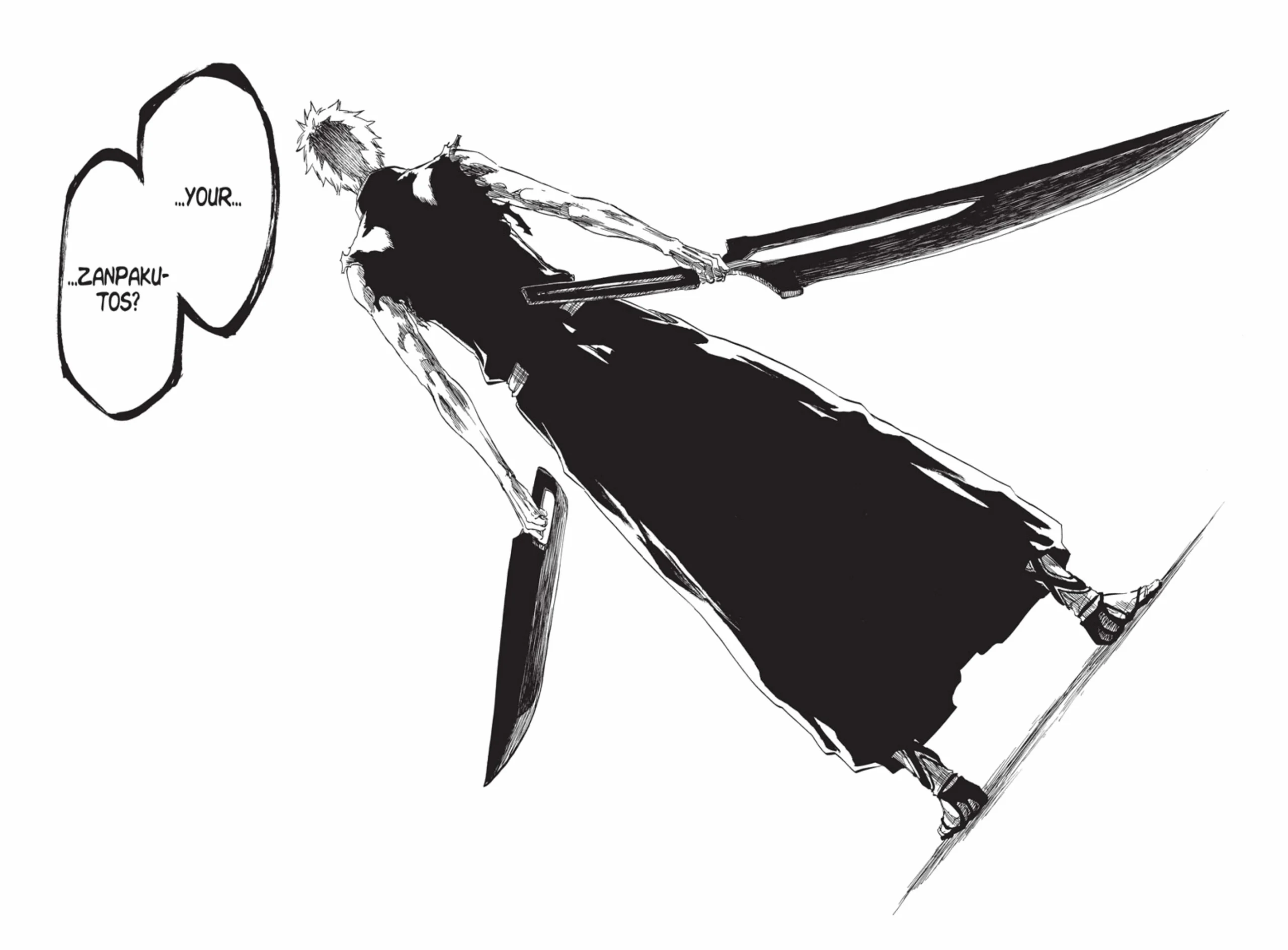 Zangetsu dạng Shikai (mới)